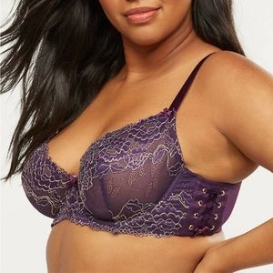 NWOT Cacique Unlined Balconette Bra